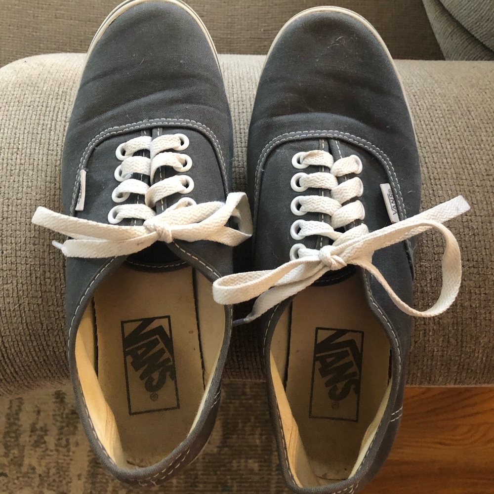 Gray Vans size 7 #vans